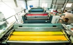 Textile printing industry