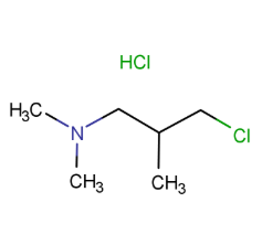 3-Dimethyl Amino-2-Methyl Propyl Chloride HCL